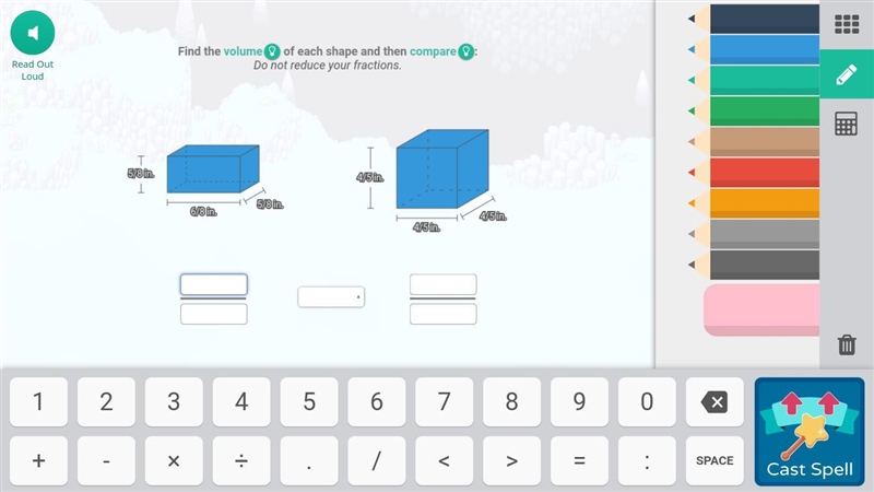 Can you help with this? Length x width x height-example-1