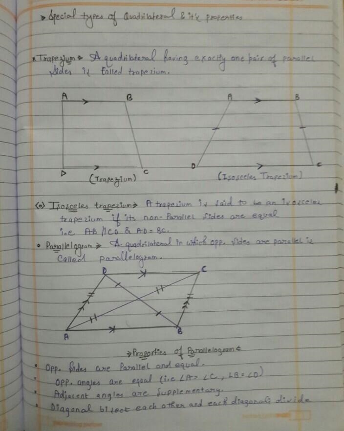 Can anyone tell me theorem of Parallelogram*#​-example-1