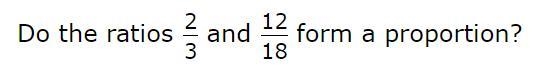 Do these ratios form proportions? YES or NO-example-3