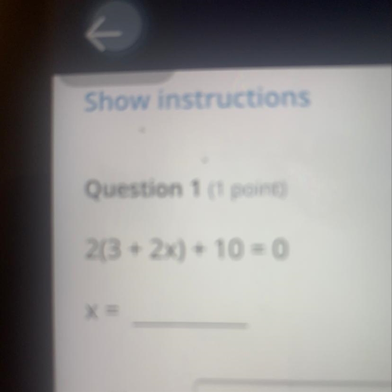 I need to know what x equals-example-1