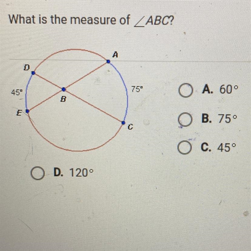 What is the measure of ABC?-example-1