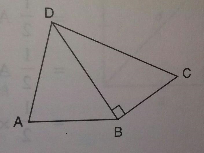 8. Find the area and the perimeter of quadrilateral ABCD, given below; if, AB = 8 cm-example-1