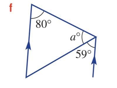 Find the value of a°-example-1