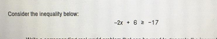 Please help!! Evaluate the inequality for x=12.8 to determine if the given value makes-example-1