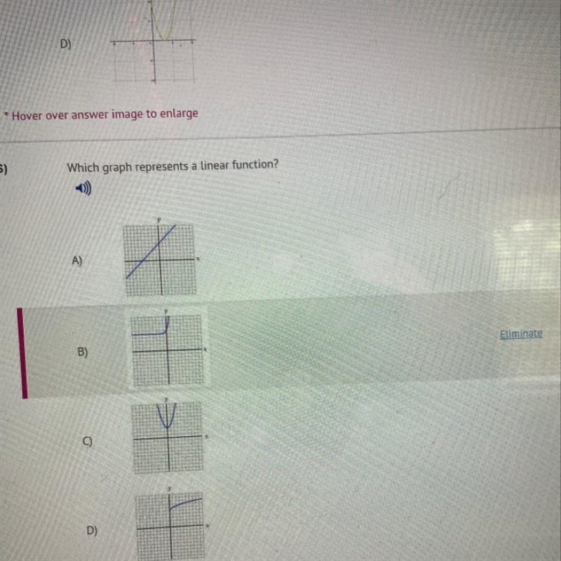 Which graph represents a function-example-1