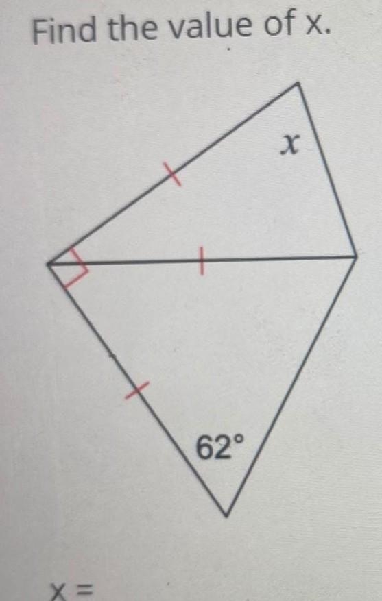 Find The value of x​-example-1