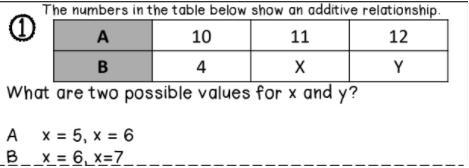 What are 2 possible values for x and y.-example-1