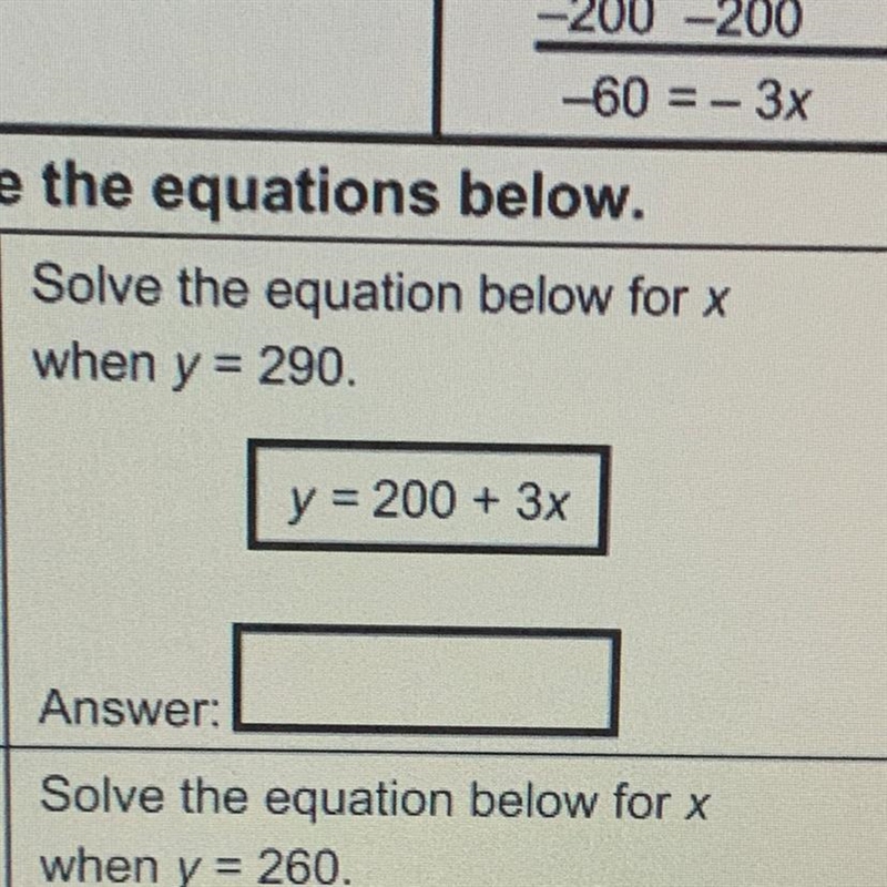 Solve the equation below for x when y= 290-example-1