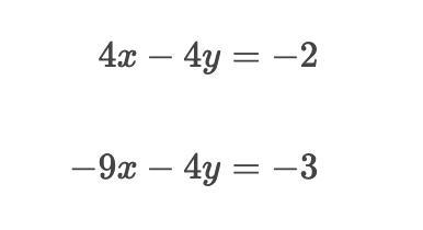 What is the result of adding these two equations?-example-1