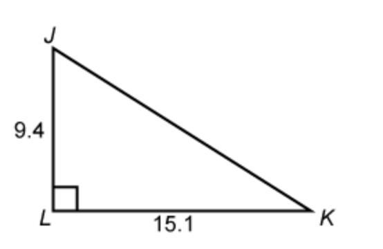 I need to find the angle of J. Please help!!!-example-1