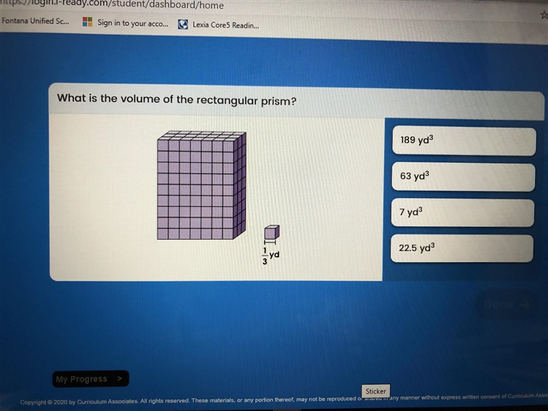 What is the volume of the rectangular prism? help asap-example-1