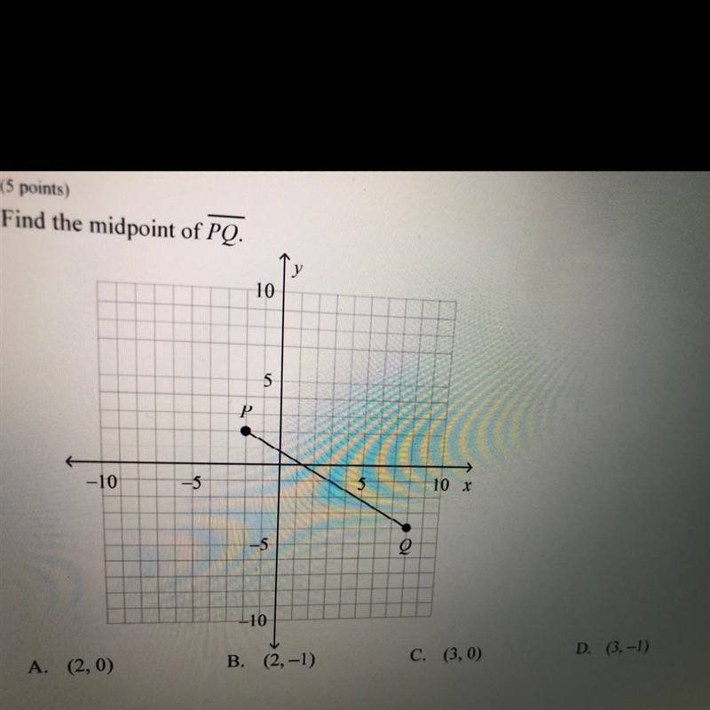 Find the midpoint of PQ.-example-1