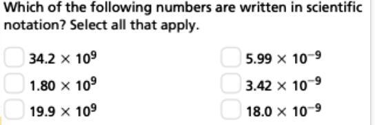 Which ones is it? Correct will get branilist-example-1