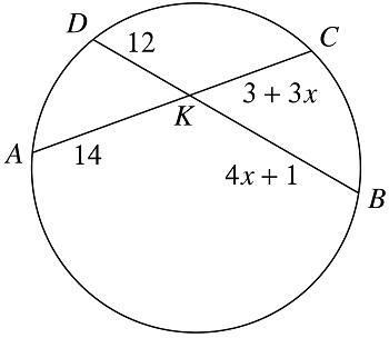 Find the value of x. A. 3 B. 2 C. 5 D. 6-example-1