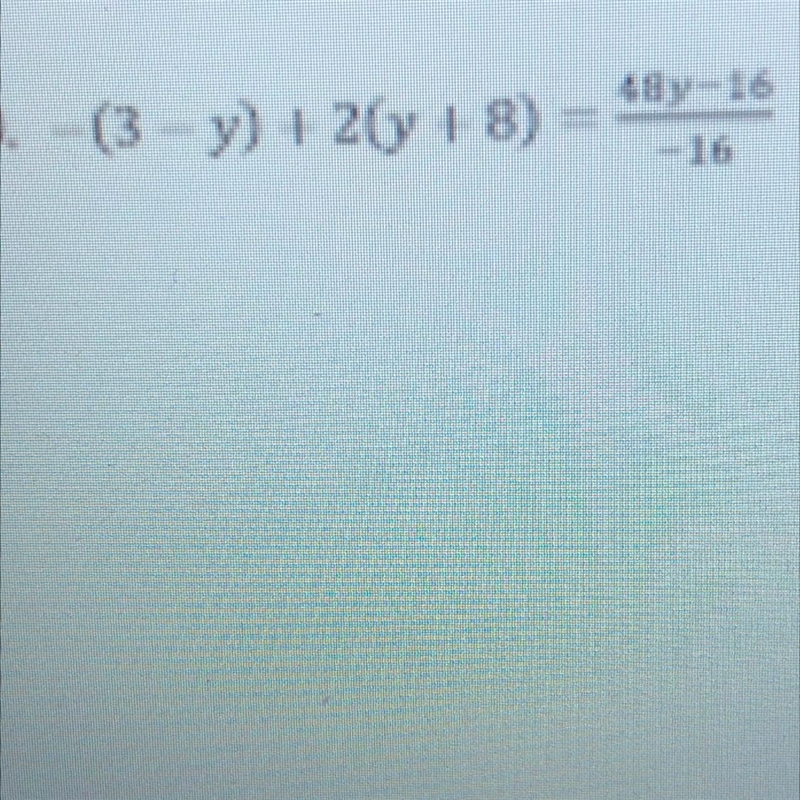 Simplify and solve ( use the 4 step of solving )-example-1