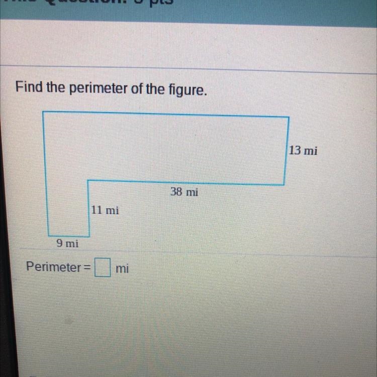 Find the perimeter of the figure-example-1