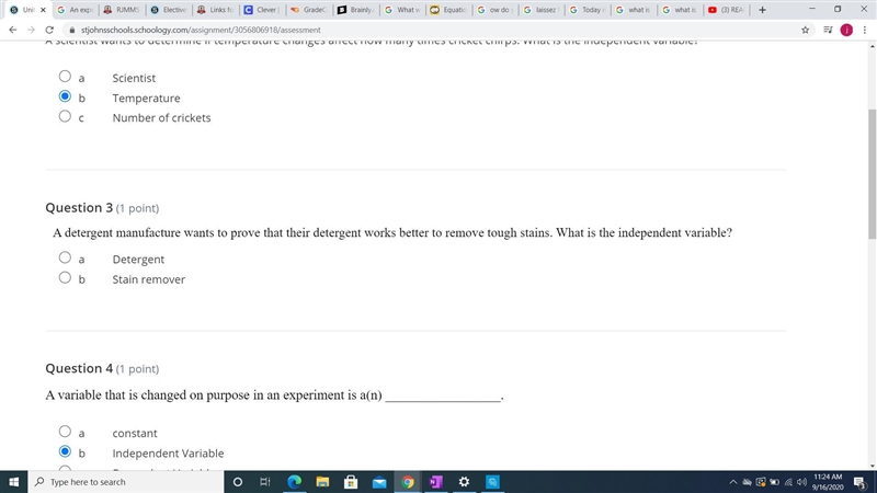 Which one is the independent variable? (question 3)-example-1