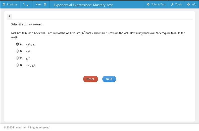 Nick has to build a brick wall. Each row of the wall requires 62 bricks. There are-example-1