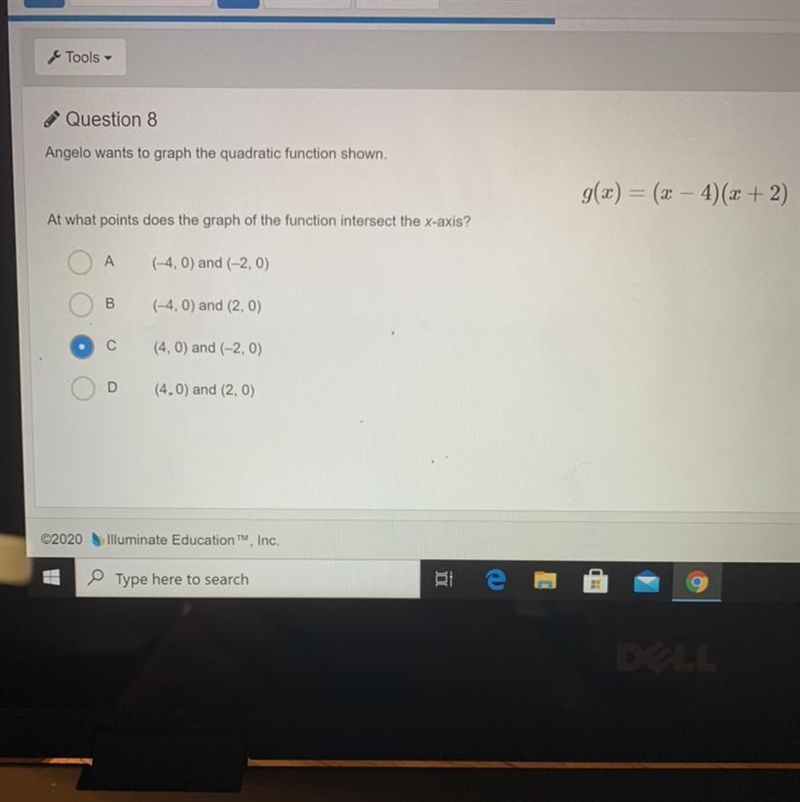 (Ignore the C that was answered I don’t think it’s correct) Angelo wants to graph-example-1