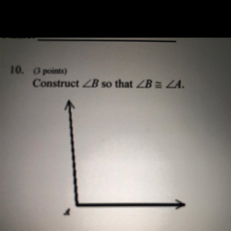 Construct B so that B = A.-example-1