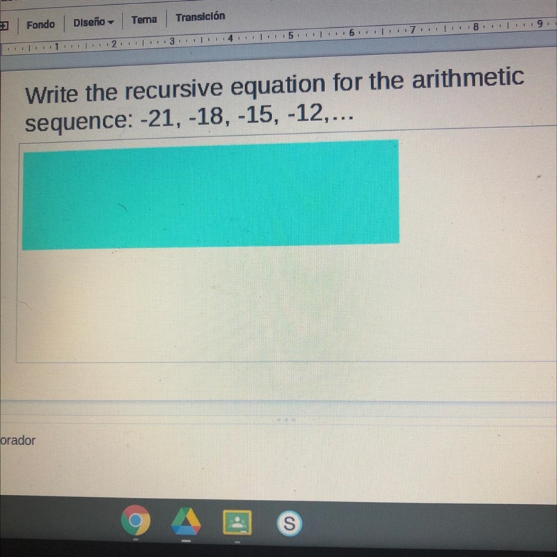 Recursive equation for arithmetic sequence-example-1