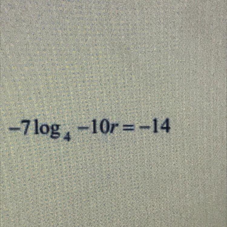 How would you solve this equation when -14-7=-7?-example-1