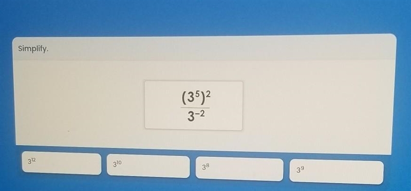 ASAP simplify 2(3^5)/ 3 ^-2​-example-1