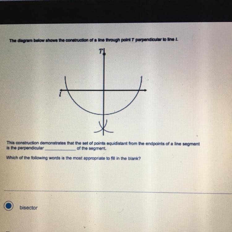 A-bisector B-line C-Slope D-transversal-example-1