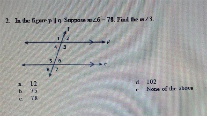 In the figure p || q...​-example-1