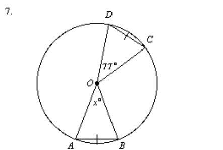 Find the value of x. id necessary round your answer to the nearest tenth-example-1