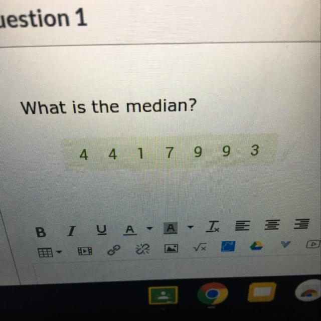 What is the median of this-example-1