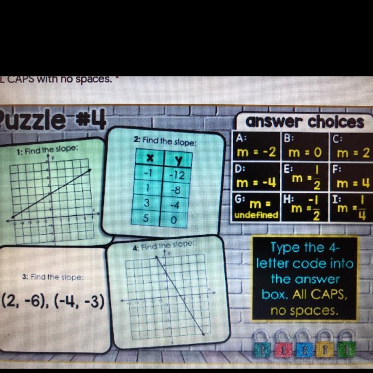 Find the slope and type the correct code.-example-1