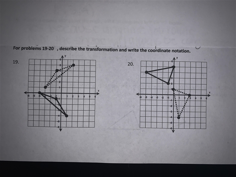 Please help me with 19 and 20!!-example-1