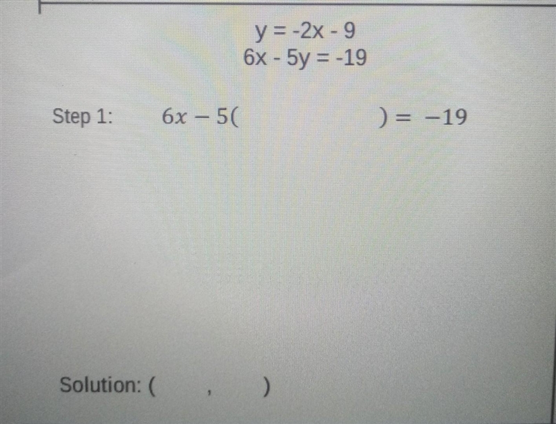 Substitution algebra Please answer fast :) Don't answer this with troll stuff plz-example-1