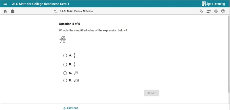 What is the simplified value of the expression below?-example-1