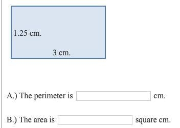 Find the perimeter and area of the figure (which is not necessarily drawn to scale-example-1