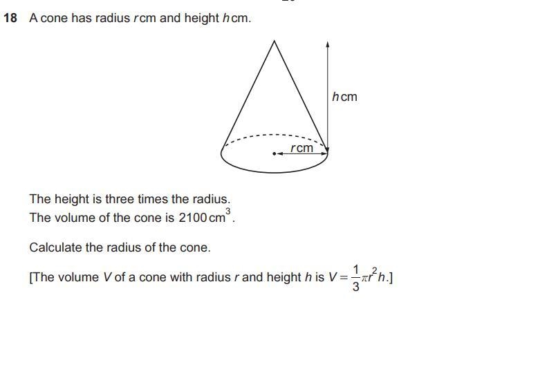 18. need help with this cone question-example-1