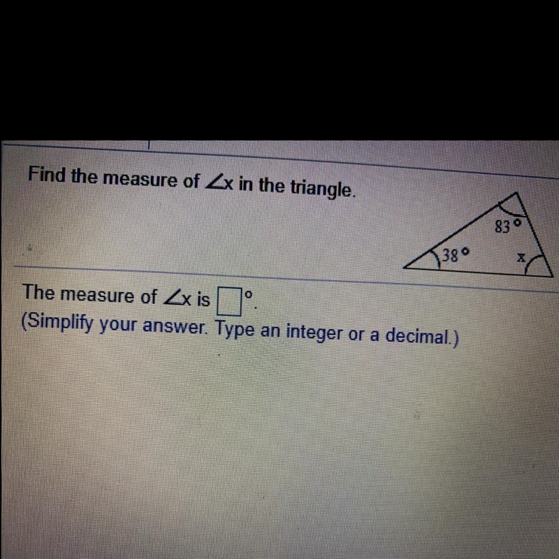 Find the measurement of x-example-1