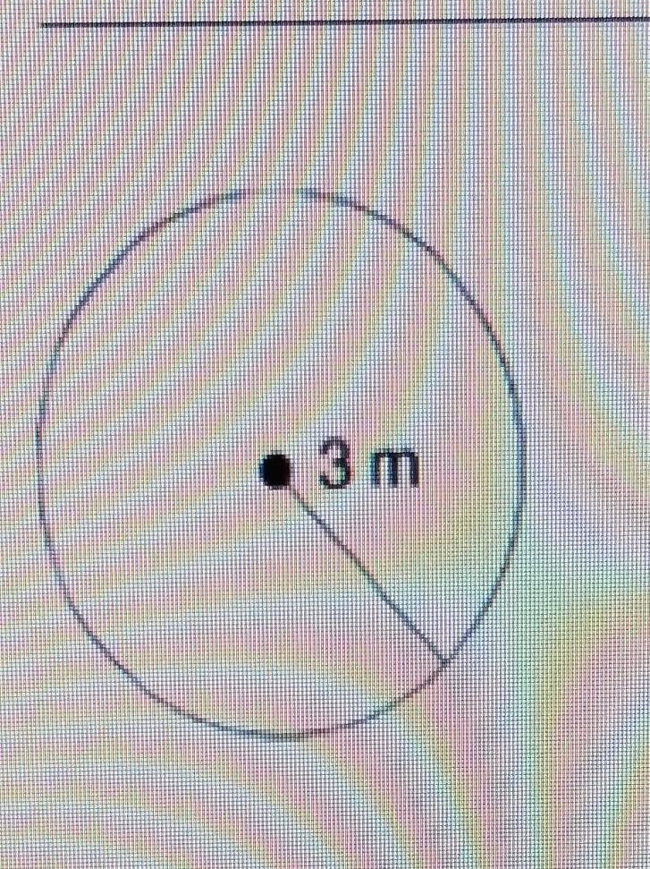 What is the area of the circle?​-example-1