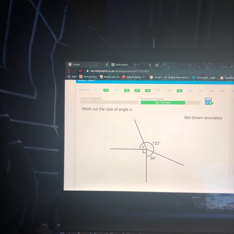 Work out the size of angle x-example-1