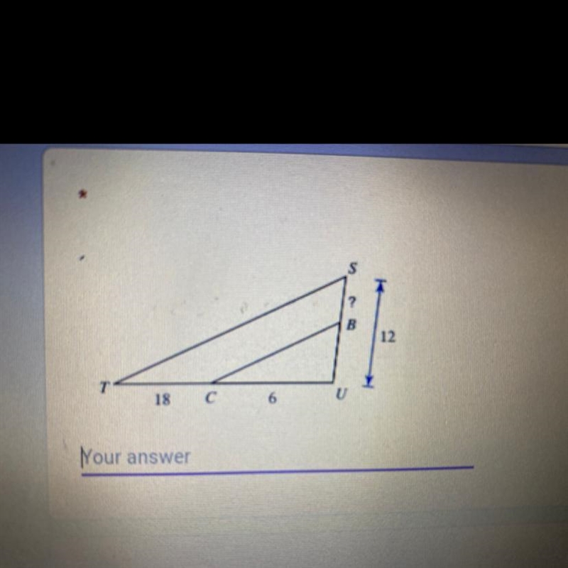 FIND THE MISSING LENGTH!!! URGENT!!!-example-1