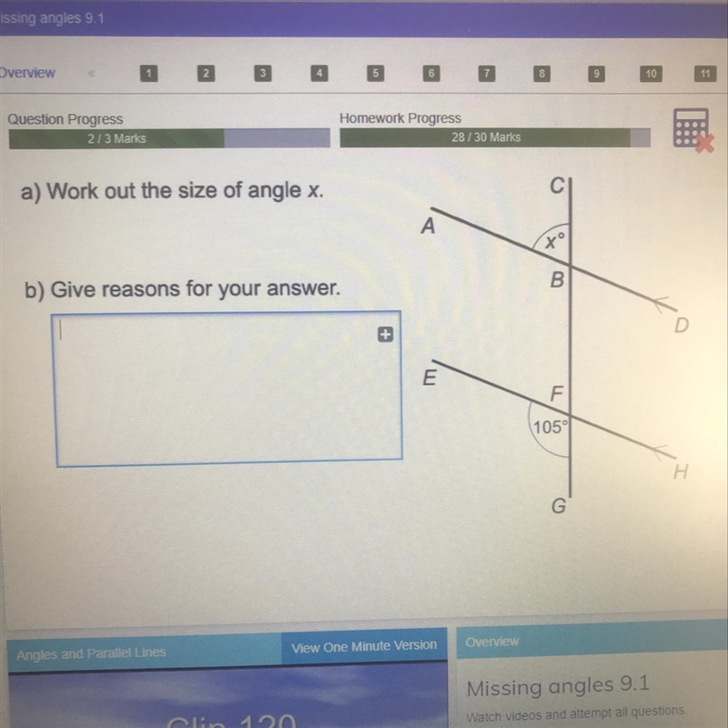 Answer part B (as part A is 75)-example-1