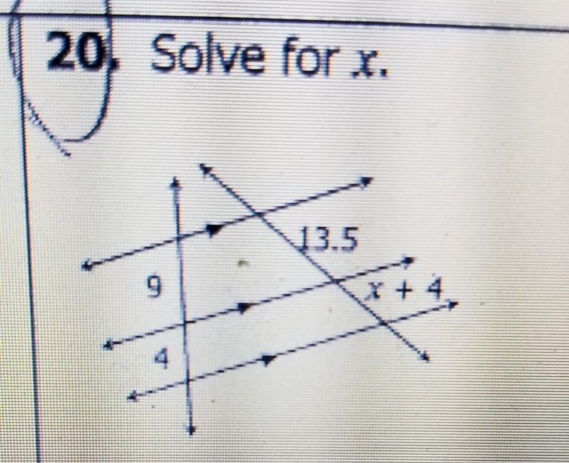 What would X be if those are the numbers?​-example-1