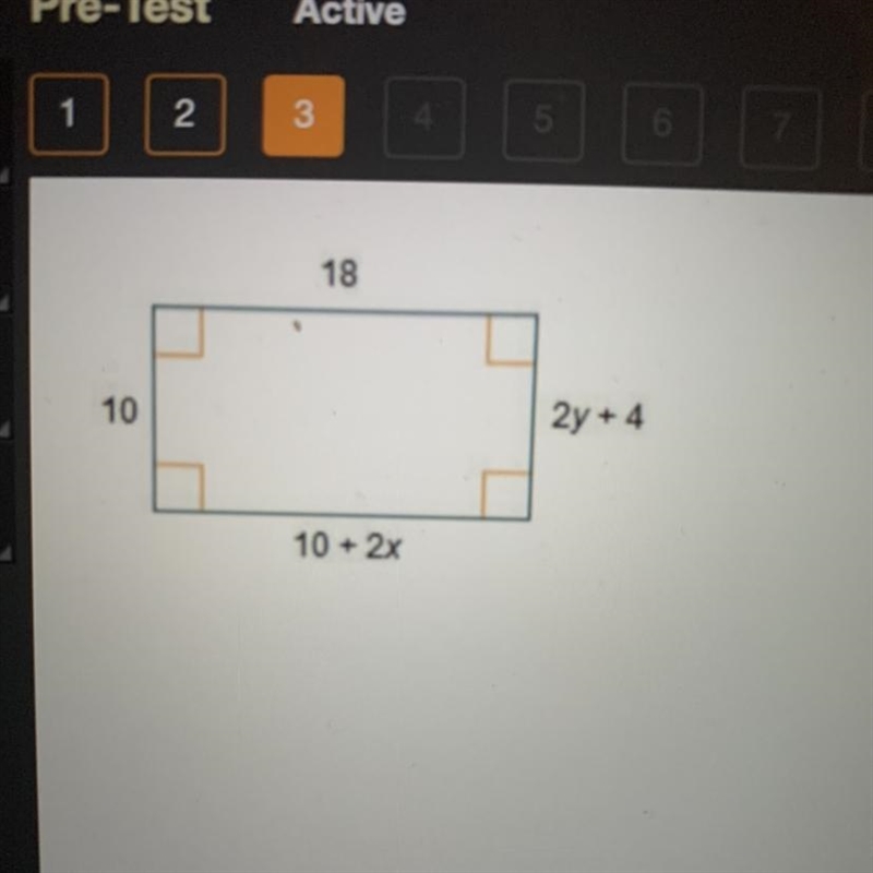 What is the value of y? 3 4 5 6-example-1