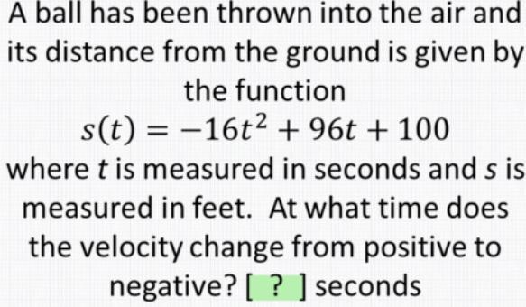 A ball has been thrown into the air its distance from the ground is given by the function-example-1