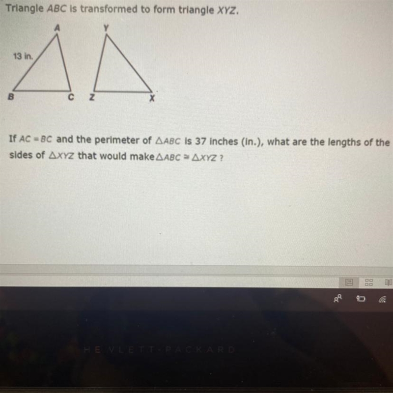 If ac=bc and the perimeter of-example-1