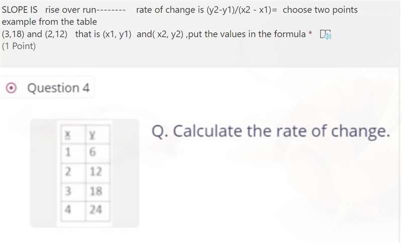 I need help! Answers Choices: 6 -6 1/6 -1/6-example-1