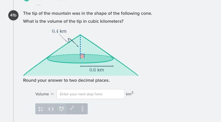 Can someone help me find the volume?-example-1