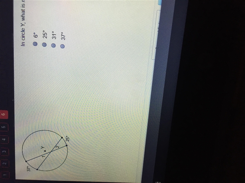 In circle what is m angle1 ?-example-1