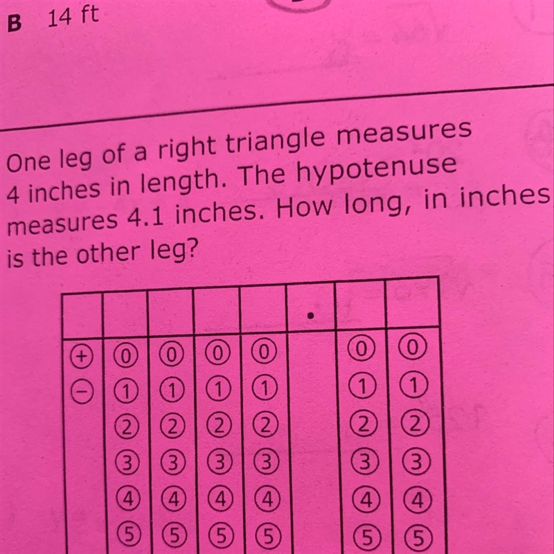 How long in inches is the other leg?-example-1